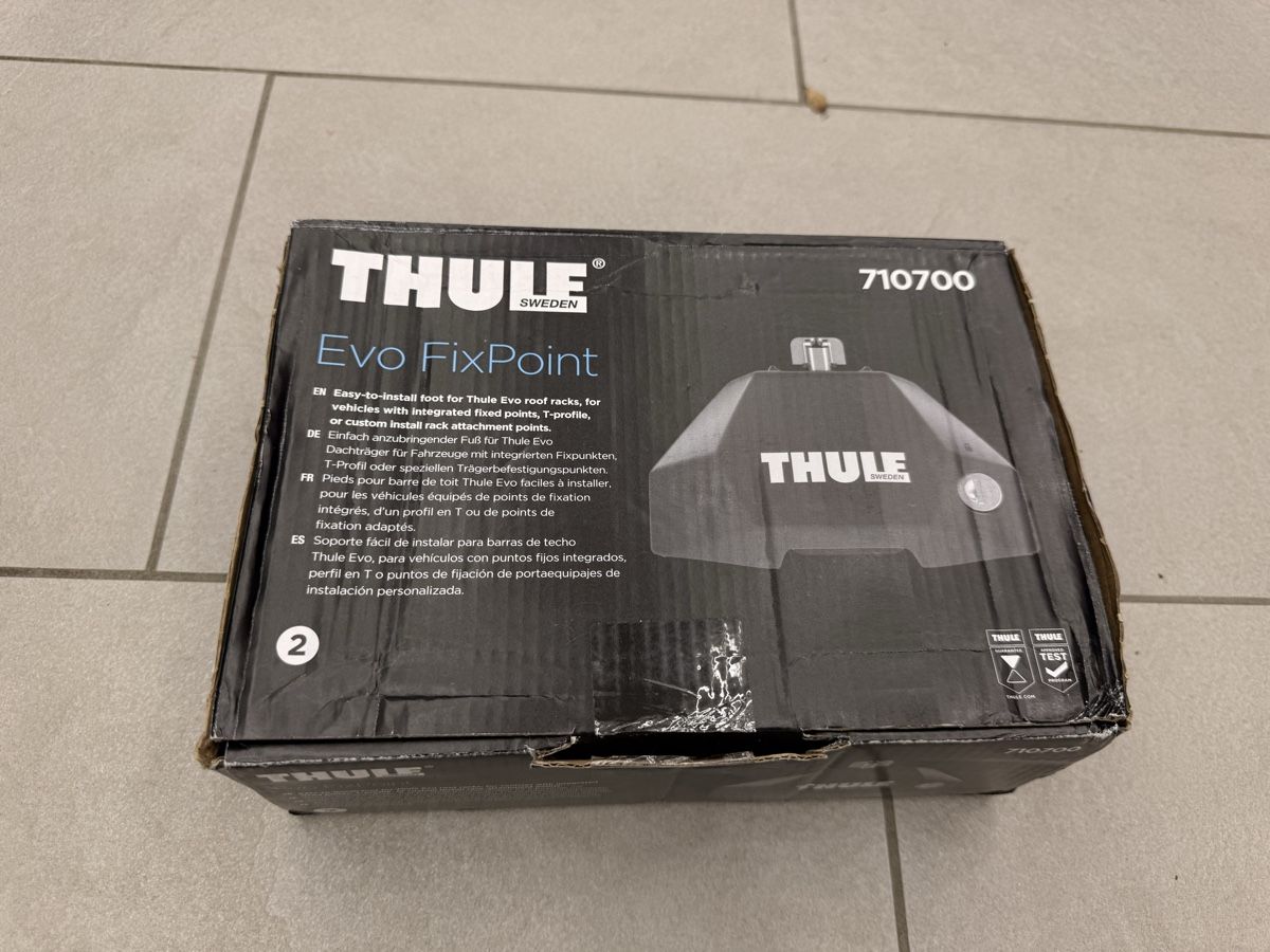 Thule Portapacchi: Thule Fixpoint Evo 710700 – Nuovo e nell'imballaggio originale da Oberbuchsiten venduto da DoppioEspresso