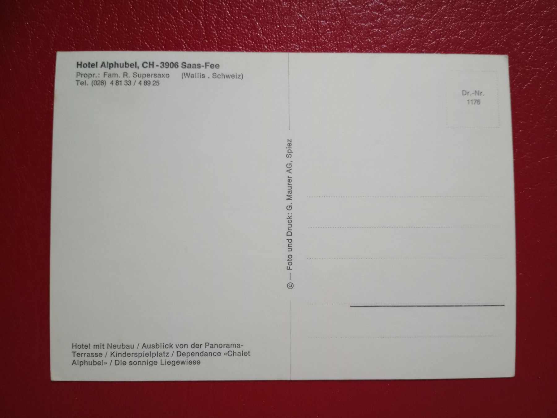 Cartoline postali: AK Wallis Saas-Fee mehrbildrig – Usato da Küttigen venduto da Melisch1000 1