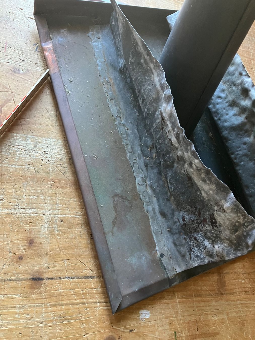 Altri materiali da costruzione: Dunstrohr- Einfassung Kupfer bis max.80mm Durchmesser – Usato da Spiez venduto da hinbieger 3