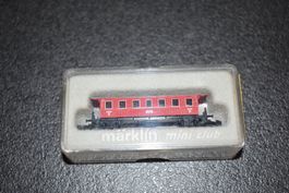 Märklin Z Wagon voyageurs DB 8701