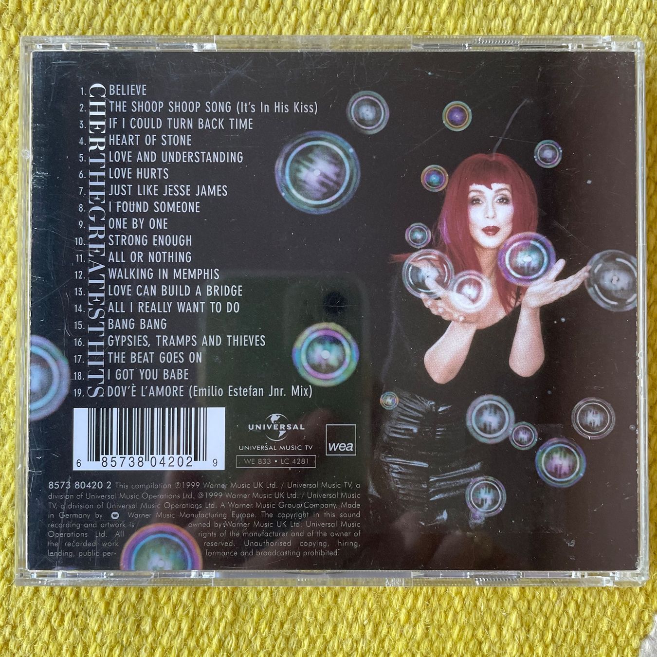 CDs: CHER-GREATEST HITS – Gebraucht aus Rorschacherberg von CD-Roli 1