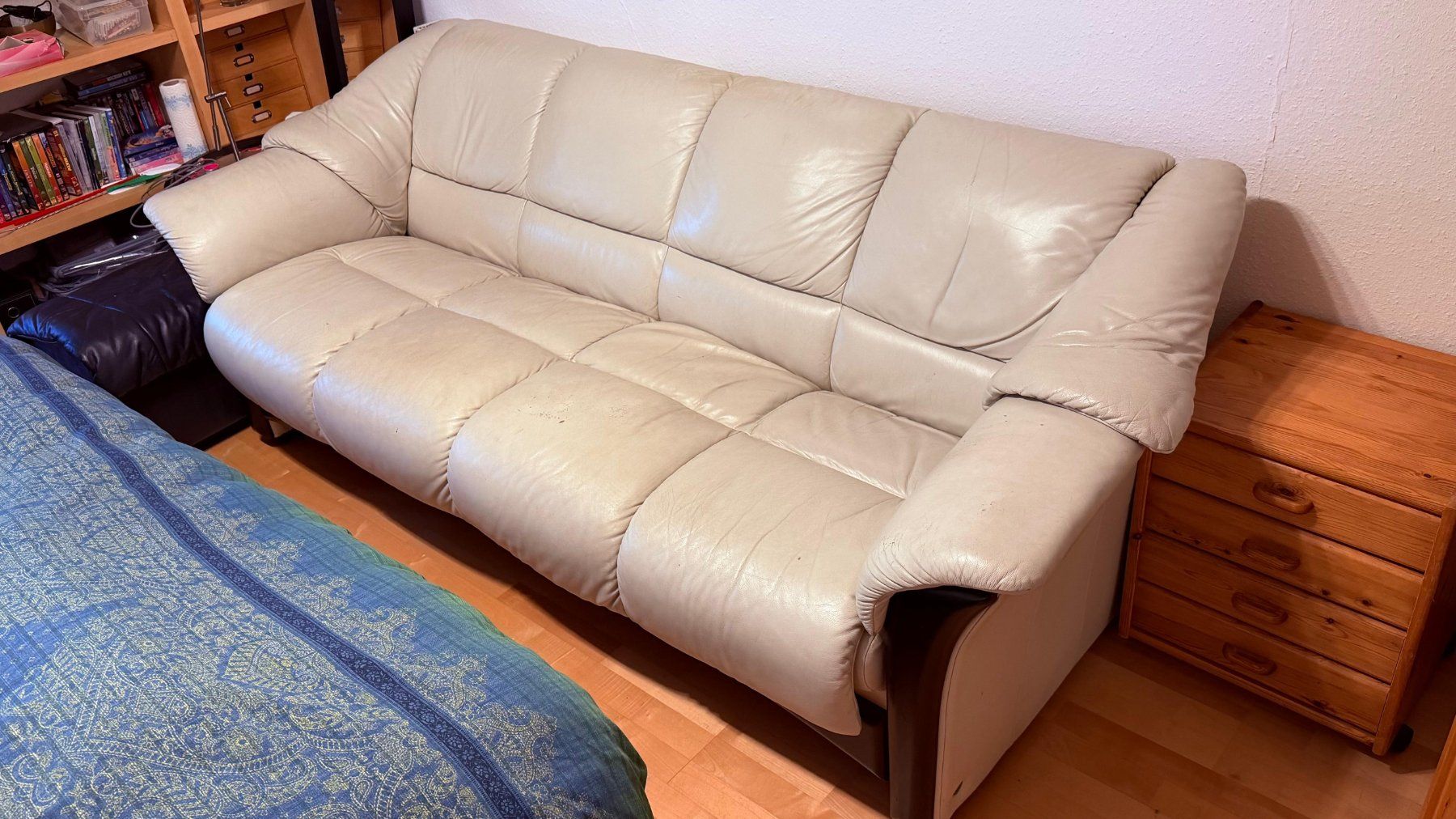 Sofas: Ekomes Collection Echtleder Sofa – D'occasion à Flueh par Leslie1