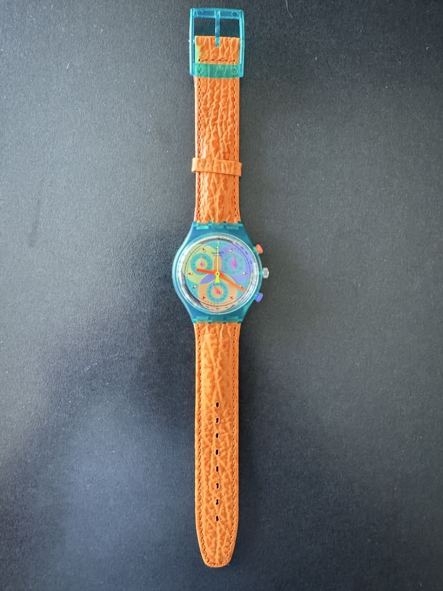 Swatch Orologi: Swatch Chrono (SCL102) Sound – Nuovo e nell'imballaggio originale da Künten venduto da Spike17 1