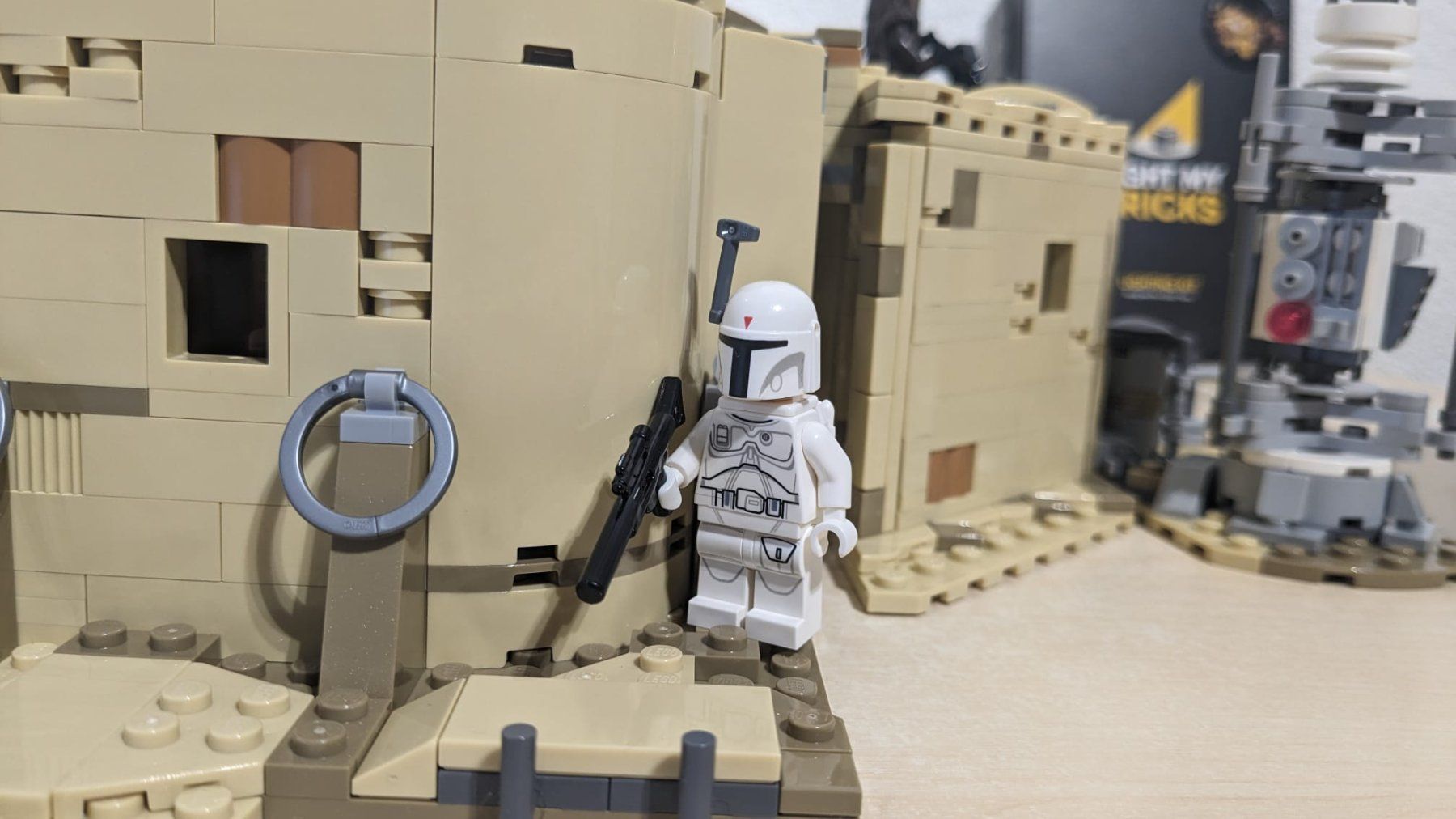 Lego Star Wars 75290 Gebraucht + Light Up Kit +Prototyp Boba (Gebraucht ...