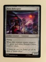 1 x News Helicopter - Magic: The Gathering - MtG