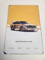 Audi Urquattro s1 Blechschild 20x30cm NEU
