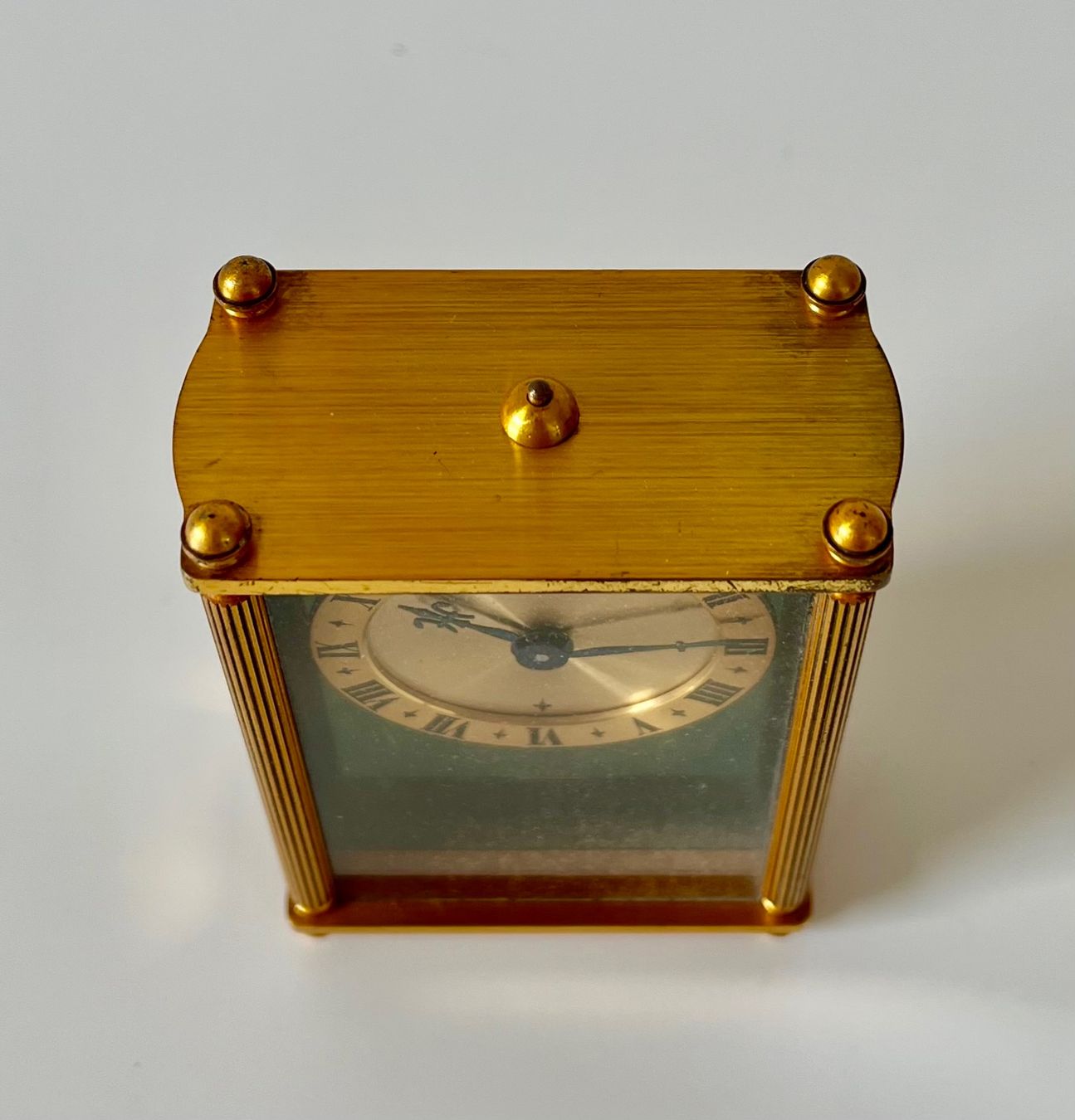 Réveil Musical Vintage Jaeger-LeCoultre 8 Jours – Boîte à Musique Oiseau – Or