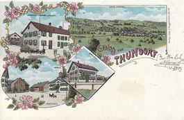AK  Gruss aus Thundorf  Litho 1903