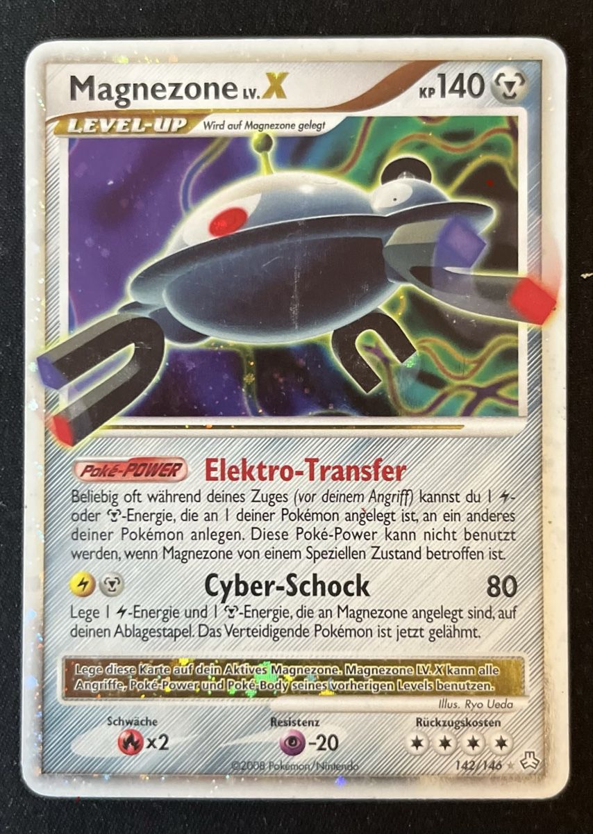 Pokémon Carte collezionabili: Magnezone lv.X 142/146 – Usato da Uster venduto da Urshinterwald
