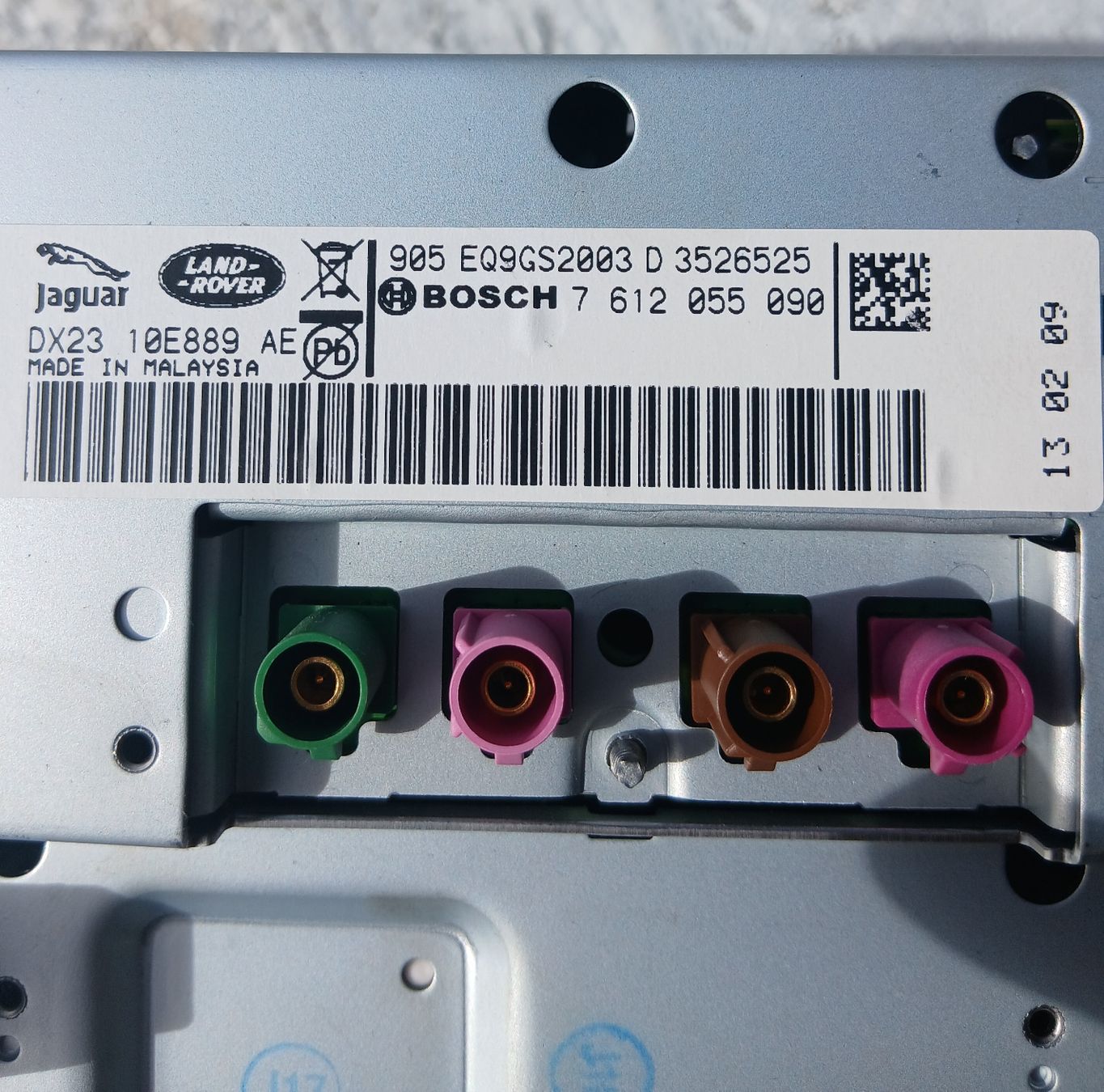 Jaguar Tutti pezzi di ricambio auto: Écran de bord Jaguar XF 2008-2016 – Usato da la heutte venduto da Auto-stock 2