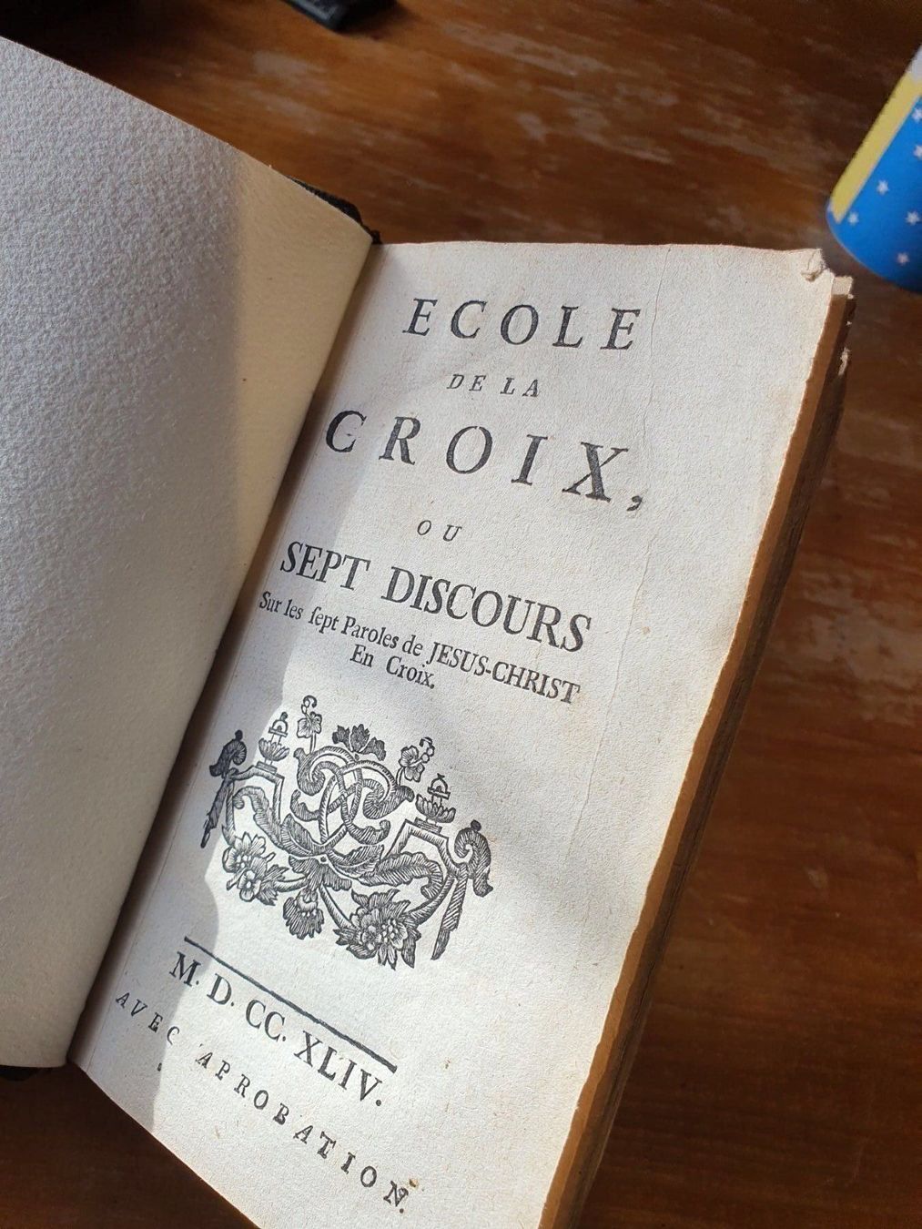 Libri: Ecole de la Croix, 1764. – Usato da DUGNY (-Leytron) venduto da Rdeny 1
