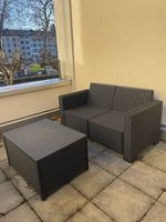 Gartenlounge & Tisch mit Stauraum