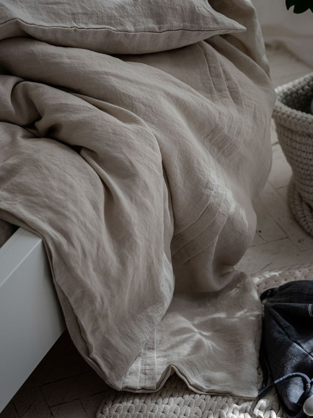 Biancheria da letto: Natur Leinenbettwäsche-Set – Nuovo e nell'imballaggio originale da Affoltern am Albis venduto da EdelLinn 5