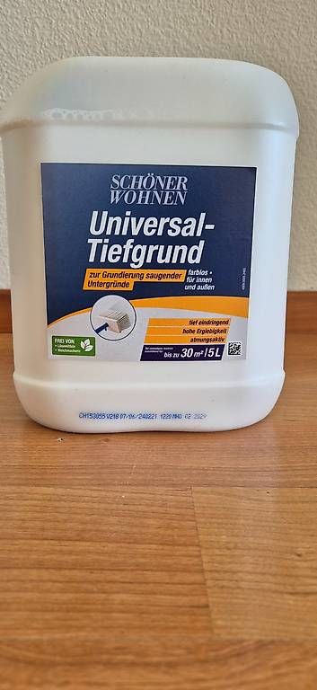 Colori: Universal Tiefengrund: Grundierung 5L / 30m2 – Usato da Oberengstringen venduto da Oliver144