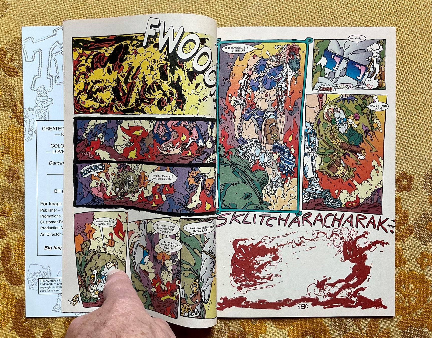 Comics: Trencher Heft von 1993 ENGLISCH – Gebraucht aus Endingen von nathan05 3