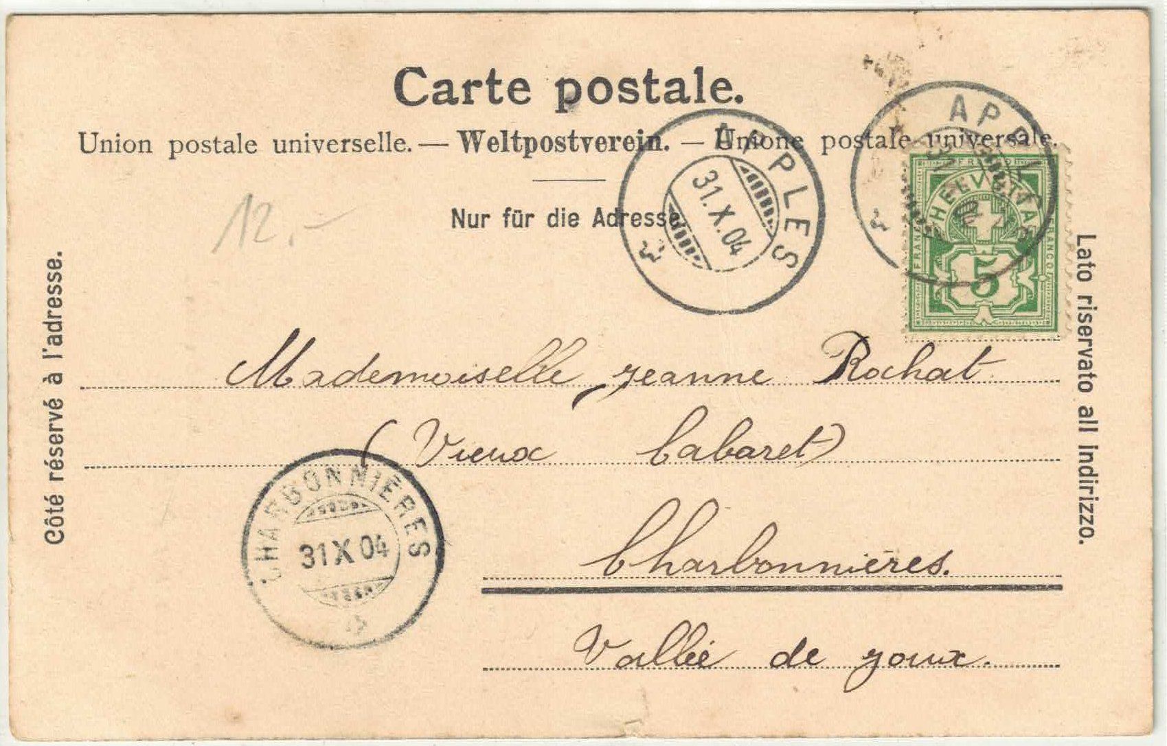 Cartoline postali: Gruss aus Lenk - Siebenbrunnen – Usato da Ettingen venduto da Kartenplanet 1