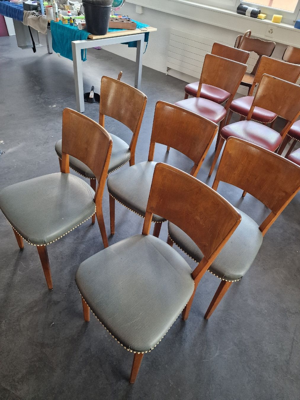 Stühle: Retro Stühle, 5er set – Gebraucht aus Tübach von bau_tr27 1