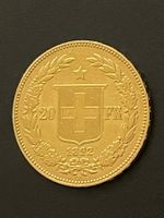 Goldvreneli RAR 20-er 1892 jg Helvetia