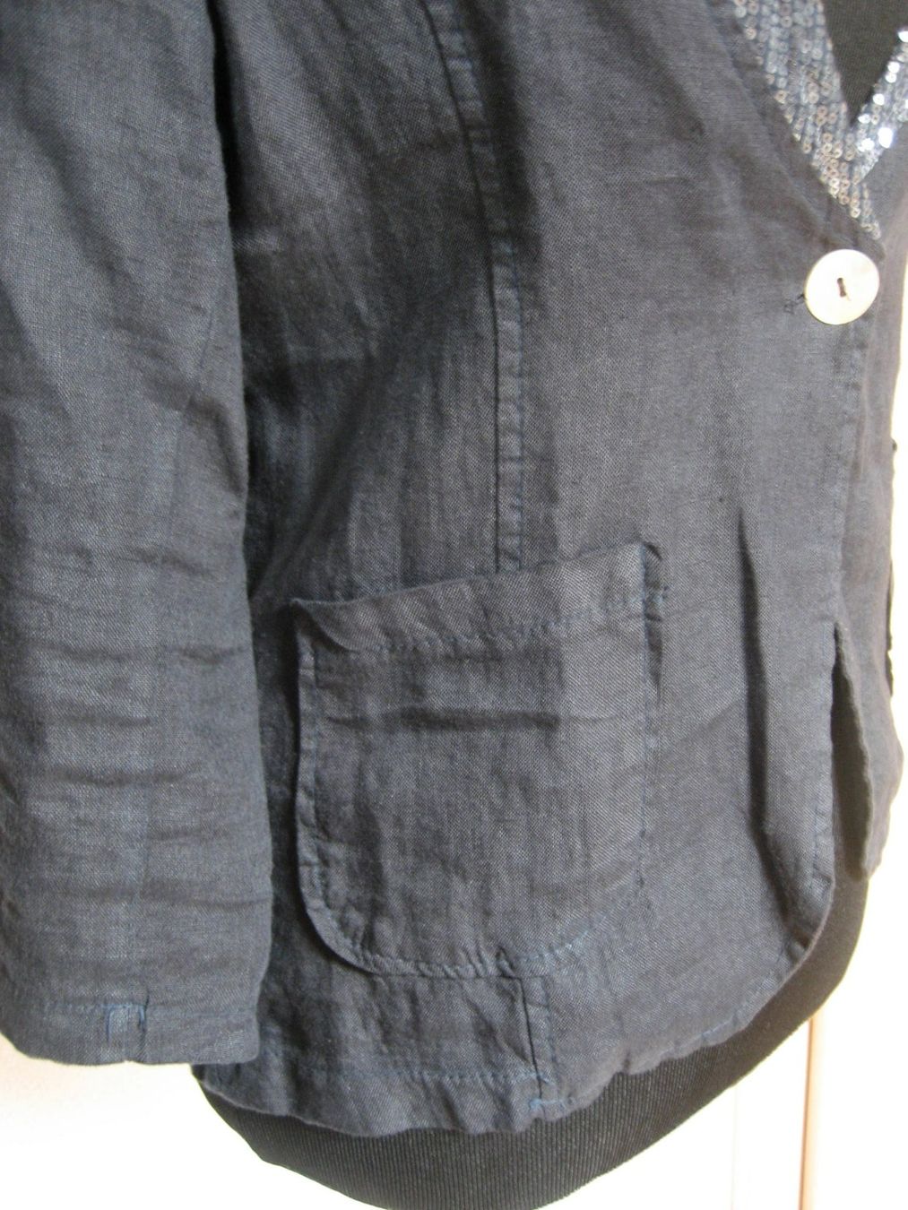 Giacche: Veste lin taille M, neuve, lagenlook – Nuovo e nell'imballaggio originale da Delémont venduto da marryb 6