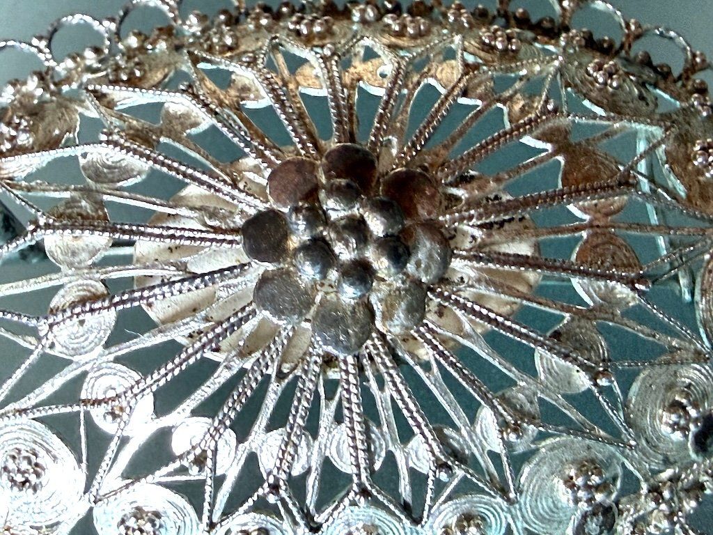 Broches & Aiguilles: Brosche oval Silber 800 filigrane Gestaltung – D'occasion à Therwil par Brocki-Therwil 2