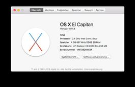 iMac 24" 2.4GHz Intel Core 2 Duo - 4GB DDR2 - SSD 240GB
