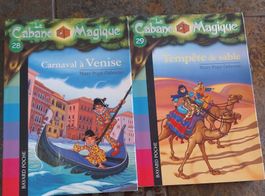 Lot de 2 livres La Cabane Magique 28 et 29