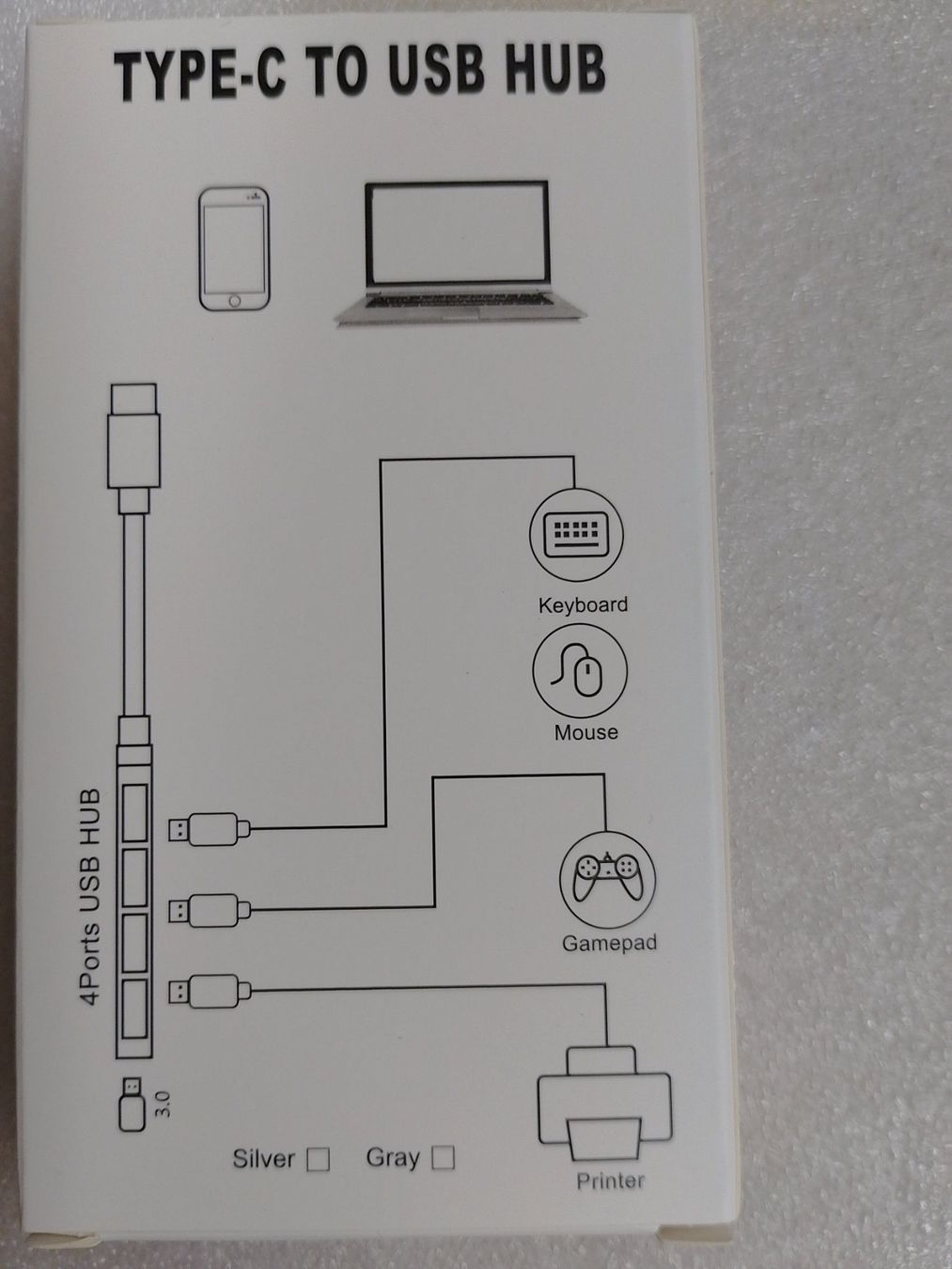 Hub & Switch: Type C to USB Hub 4 port – Nuovo e nell'imballaggio originale da Ermatingen venduto da rik4rdo 1