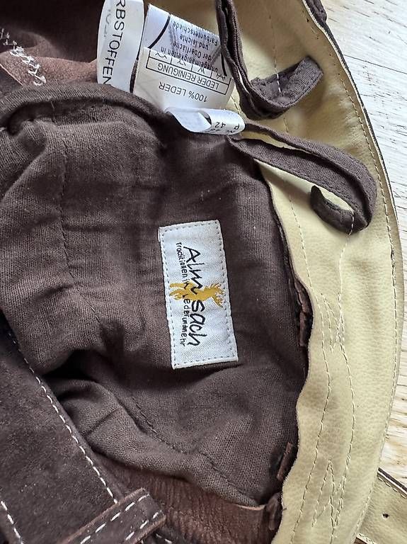Hosen: Trachtenlederhose dunkelbraun – Gebraucht aus Zumikon von Schlufi123 2