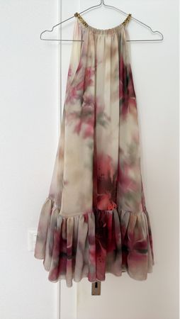 Damen Sommerkleid mit Blumenmuster Grösse S