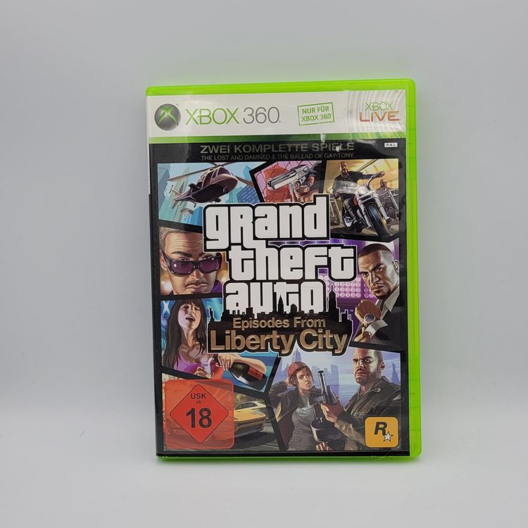 Grand Theft Auto episodes From Liberty City Jeu XBOX 360 Complet