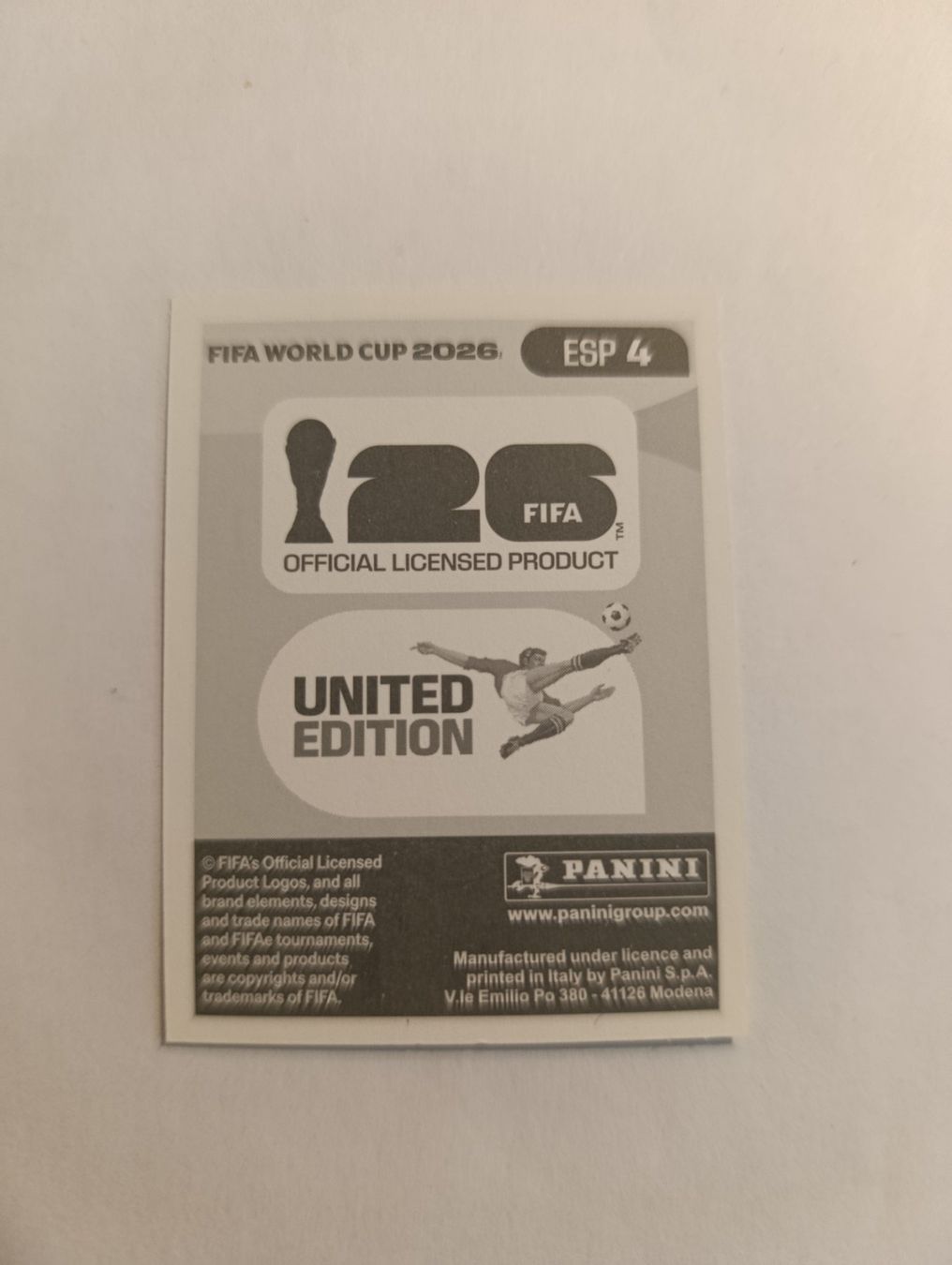 Panini Carte collezionabili: ESP 4, Panini WM Sticker – Nuovo (secondo la descrizione) da Kriens venduto da Annele97 1