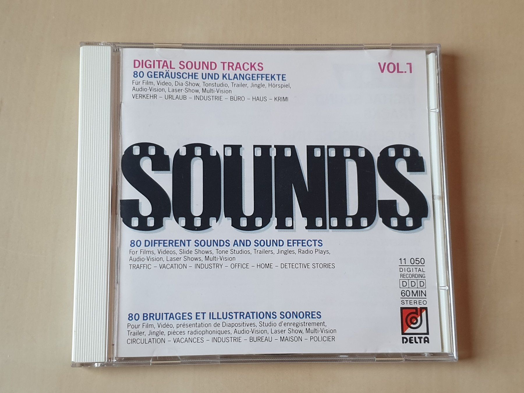 CD: Digital Sound Tracks Vol. 1 – Usato da Stansstad venduto da collectorsshop