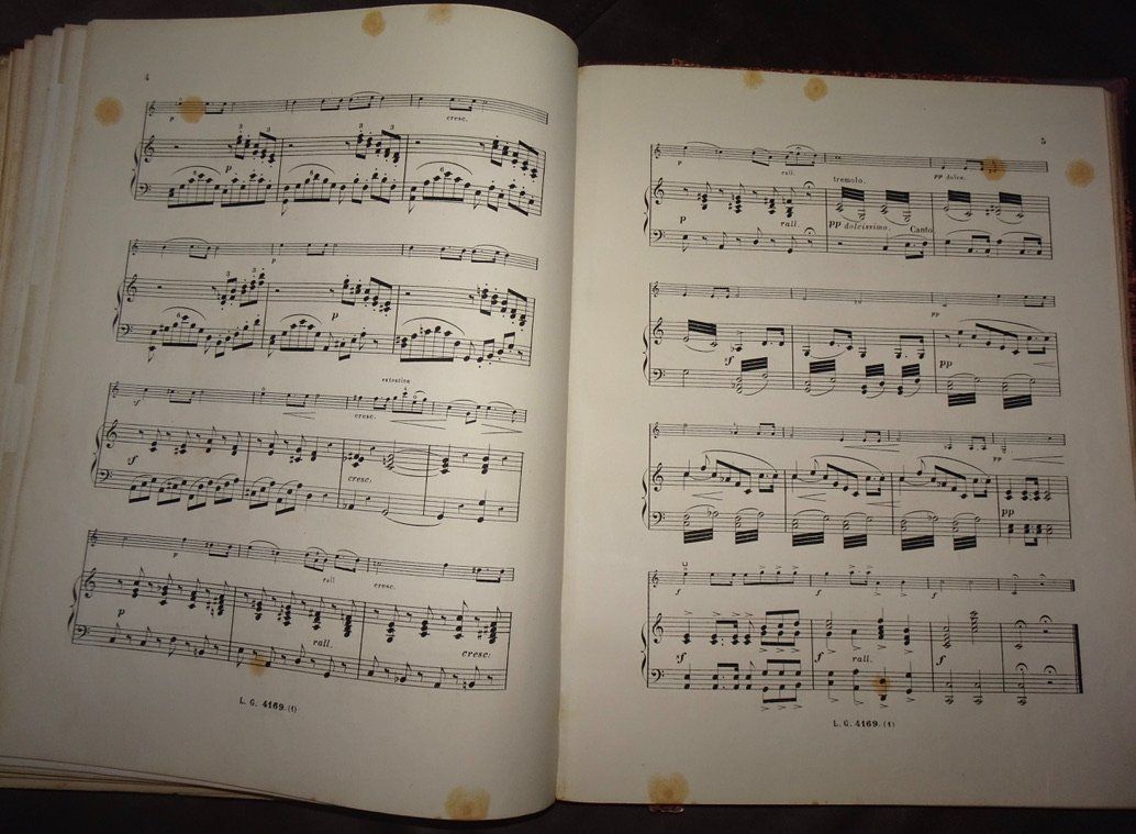 Bücher: Partitions piano et violon anciennes – Gebraucht aus Châtelaine von Gio54321 8