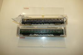 Fleischmann H0: 2xDB Schnellzug Personenwagen
