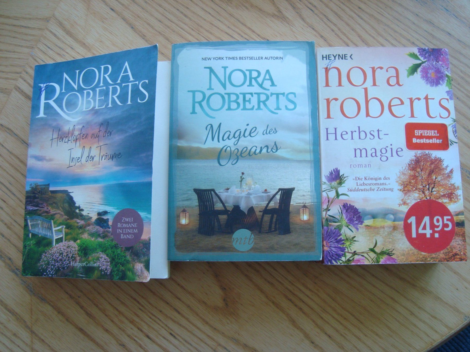 Libri: Nora Roberts (3 Bücher) – Usato da Aesch LU venduto da wysshan