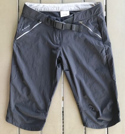 Trekkingshorts Quechua Damen anthrazit, Gr. 36
