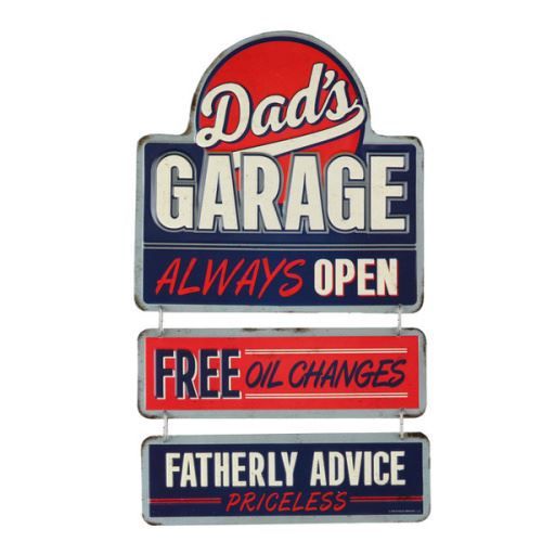 Insegne: Dad's Garage Blechschild – Nuovo (secondo la descrizione) da Schalunen venduto da schwabspielautomaten