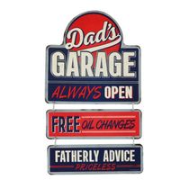 Dad's Garage Blechschild