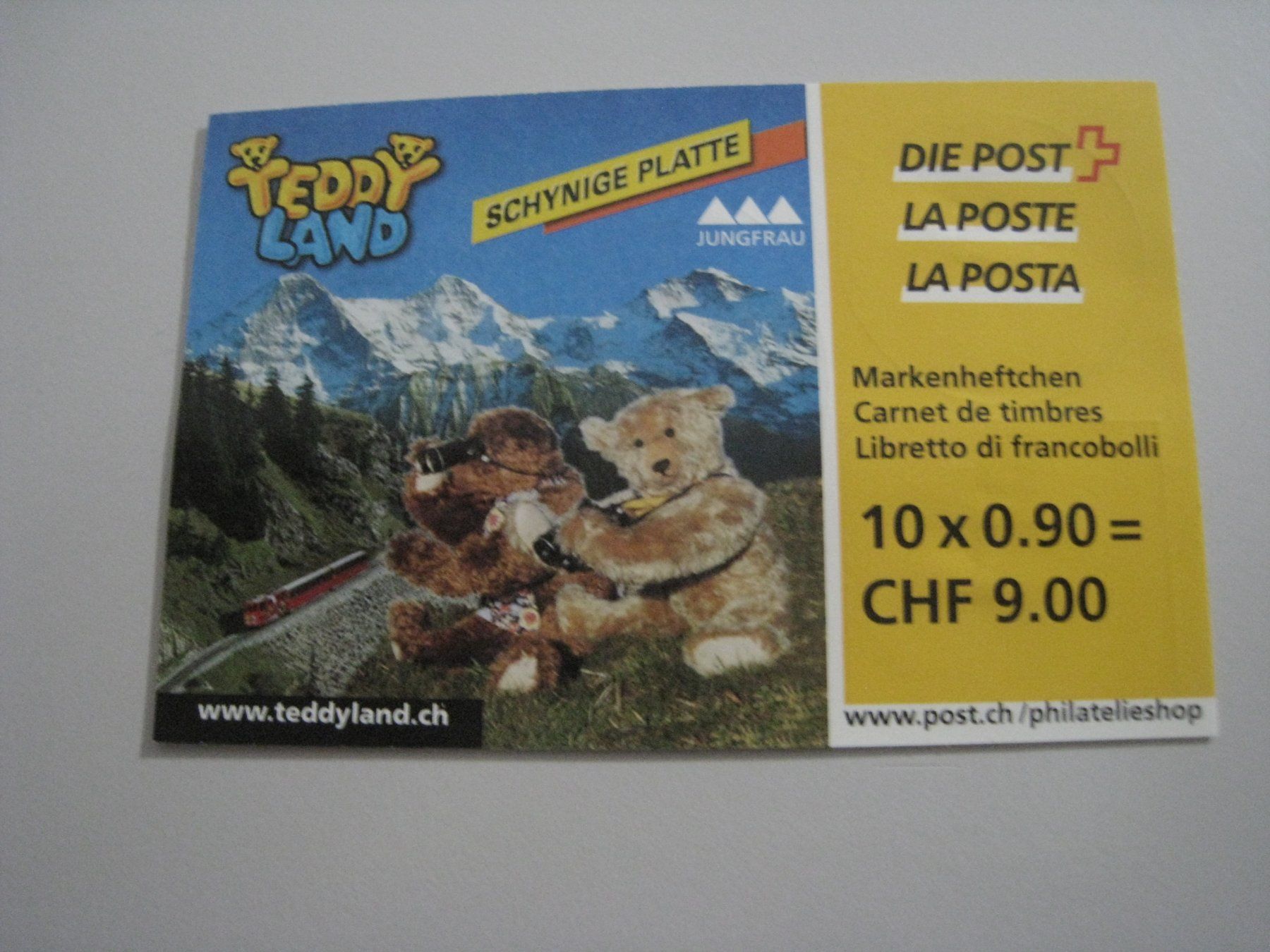 Tutti i francobolli: Teddybär Briefmarken  sauberer Stempel  2002 – Usato da Aarwangen venduto da Pinsel7890 1