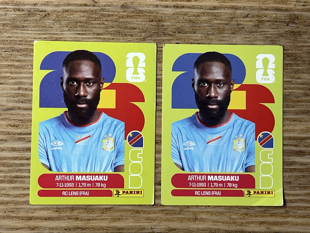 Panini Sammelbilder & Trading cards: Panini 2-mal Arthur Masuaku – Neu (gemäss Beschreibung) aus Luzern von Ro-maschka