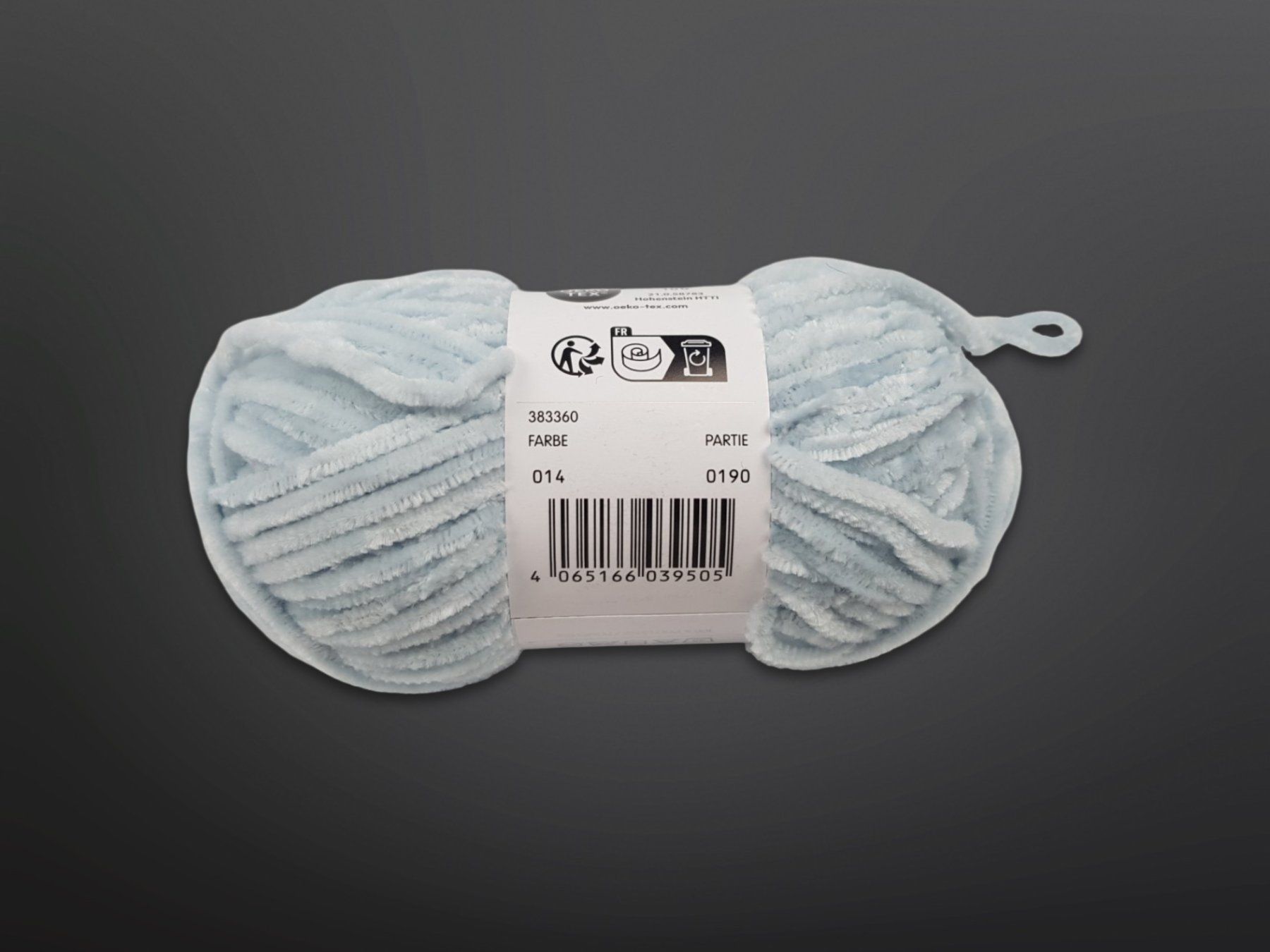 Lana: RICO DESIGN flauschiges Garn Hellblau 10 Stk. – Nuovo (secondo la descrizione) da Suhr venduto da Restwert_Suhr 3
