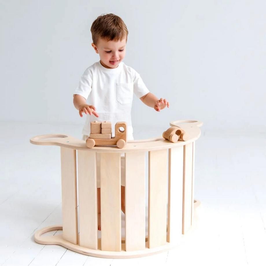 Giocattoli: Montessori Balancewippe - Natur – Nuovo e nell'imballaggio originale da Feuerthalen venduto da Rdamn13 1