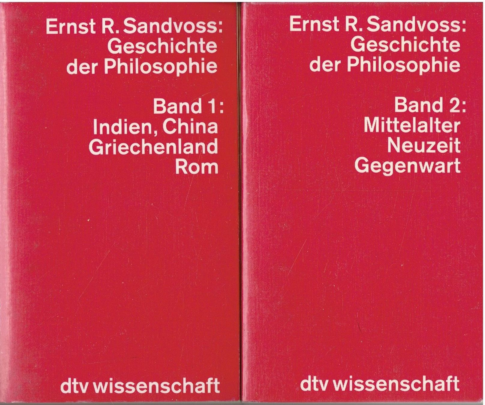 Libri: Geschichte der Philosophie, 2 Bände – Usato da Flims - Dorf venduto da Stagediver