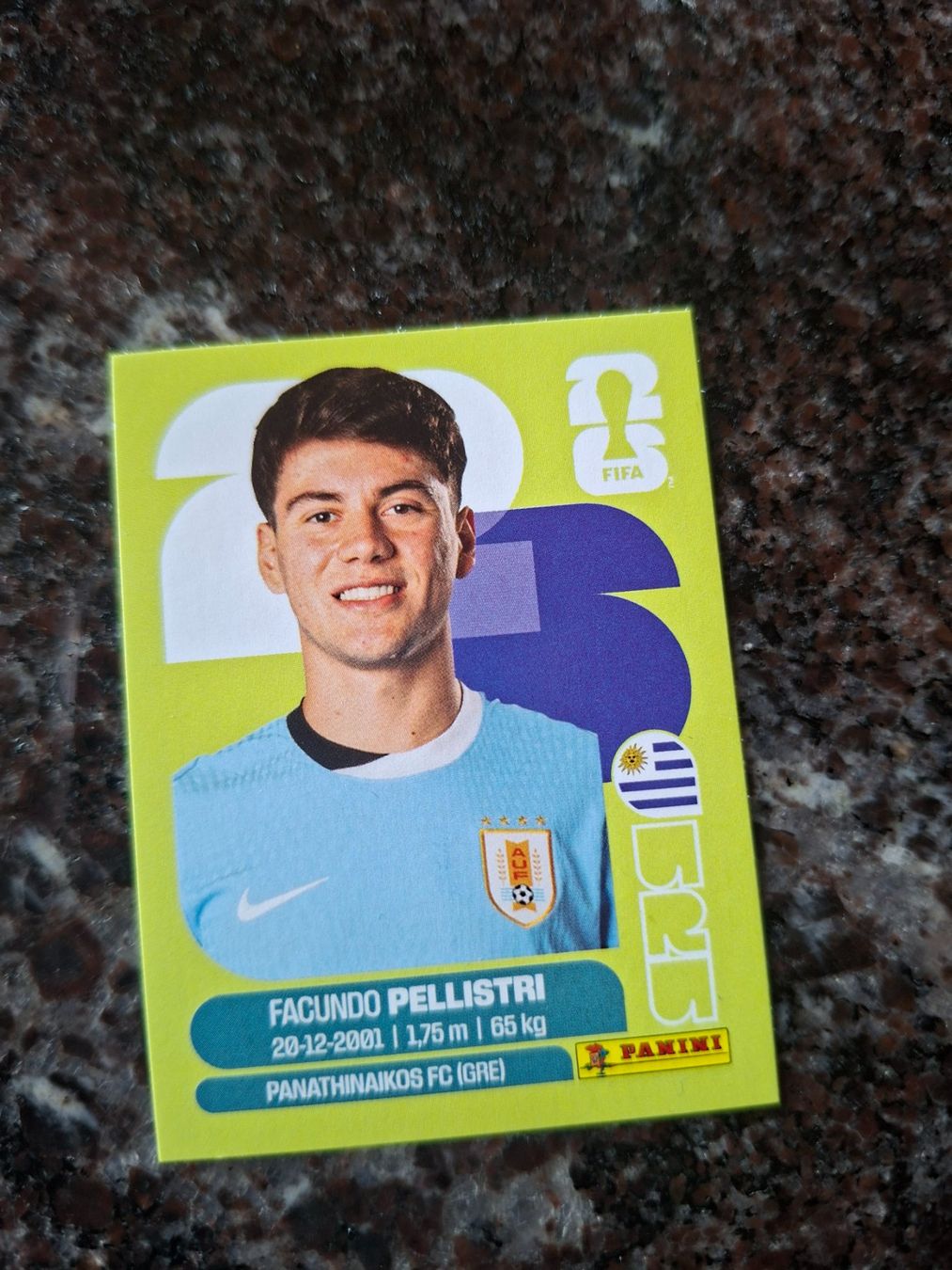 Panini Carte collezionabili: PANINI WM 2026 Sticker: Facundo Pellistri, URU 20 – Nuovo (secondo la descrizione) da Erlinsbach venduto da pfunky