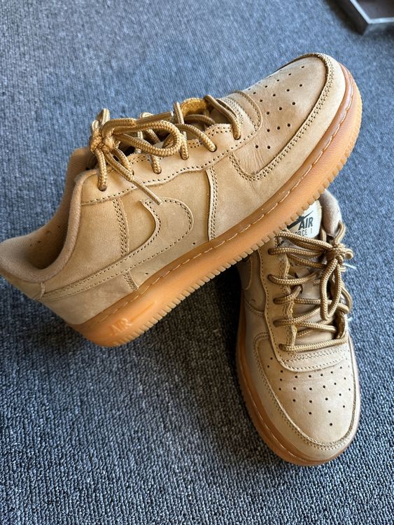 Nike air force 1 femme taille 36.5 beige 2