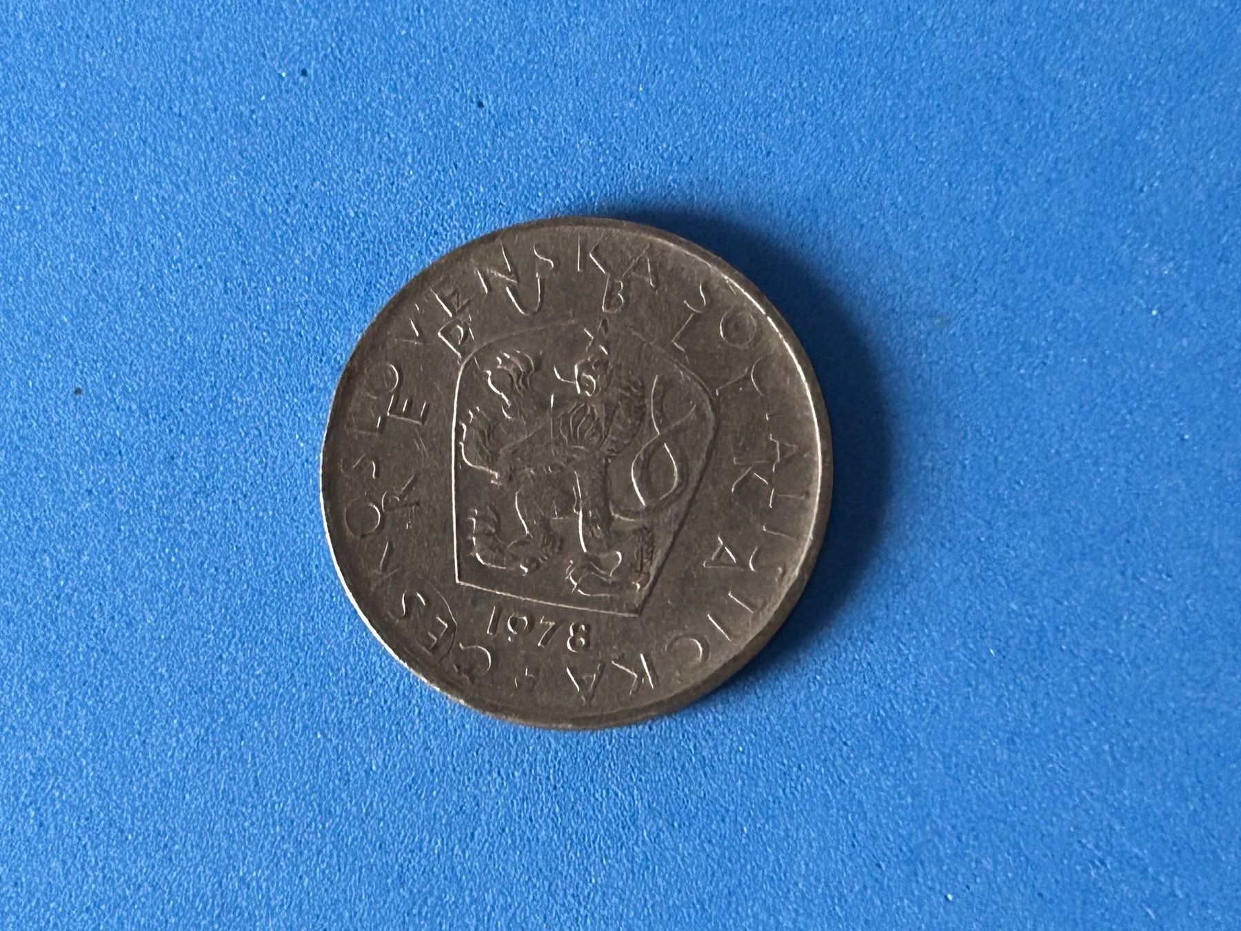 Alle Münzen: Czechoslovakia - 5 Korun 1978 – Gebraucht aus Corcelles NE von AJKader 5