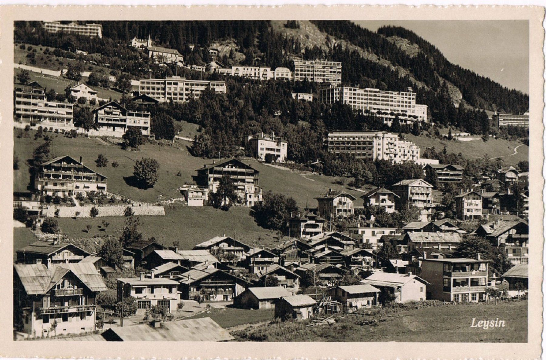 Cartoline postali: Leysin – Usato da Buchs AG venduto da Baerfisch