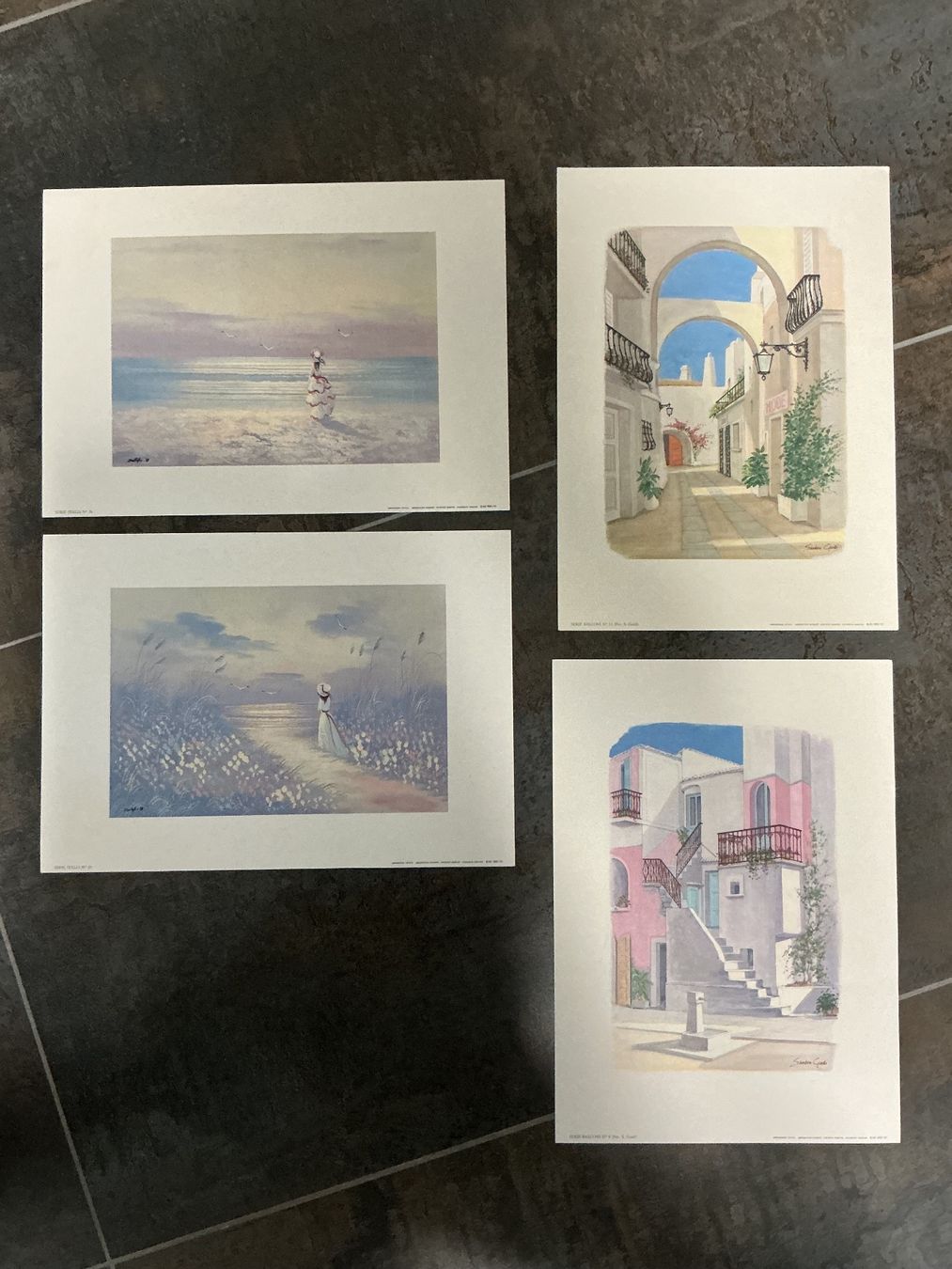 Poster & Bilder: Aquarelle, Seria Italiana – Gebraucht aus Giswil von Guardia75