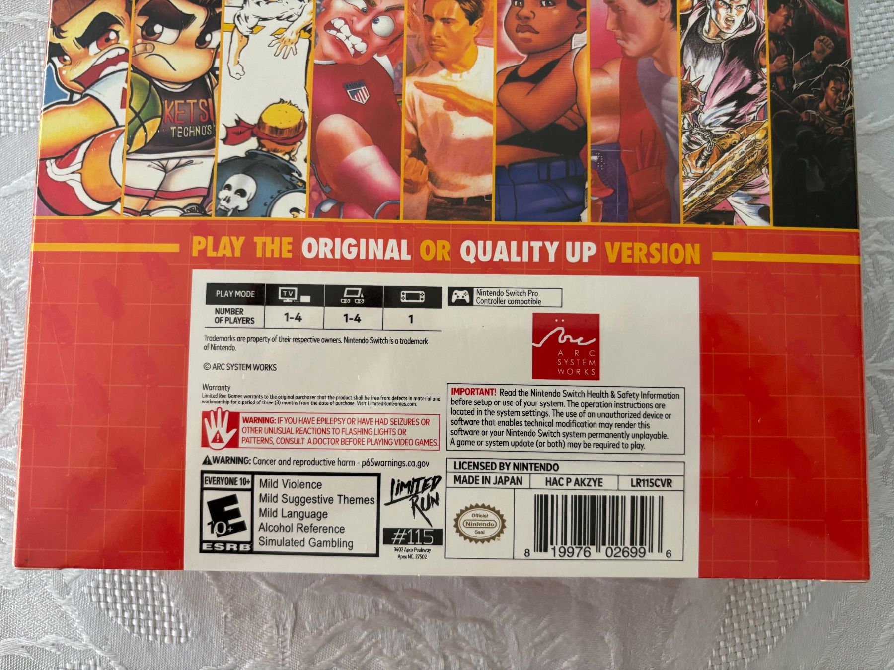 Giochi: Double Dragon & Kunio-Kun Retro Brawler Bundle (NEU) – Nuovo e nell'imballaggio originale da Frenkendorf venduto da gelbeZinnie 4