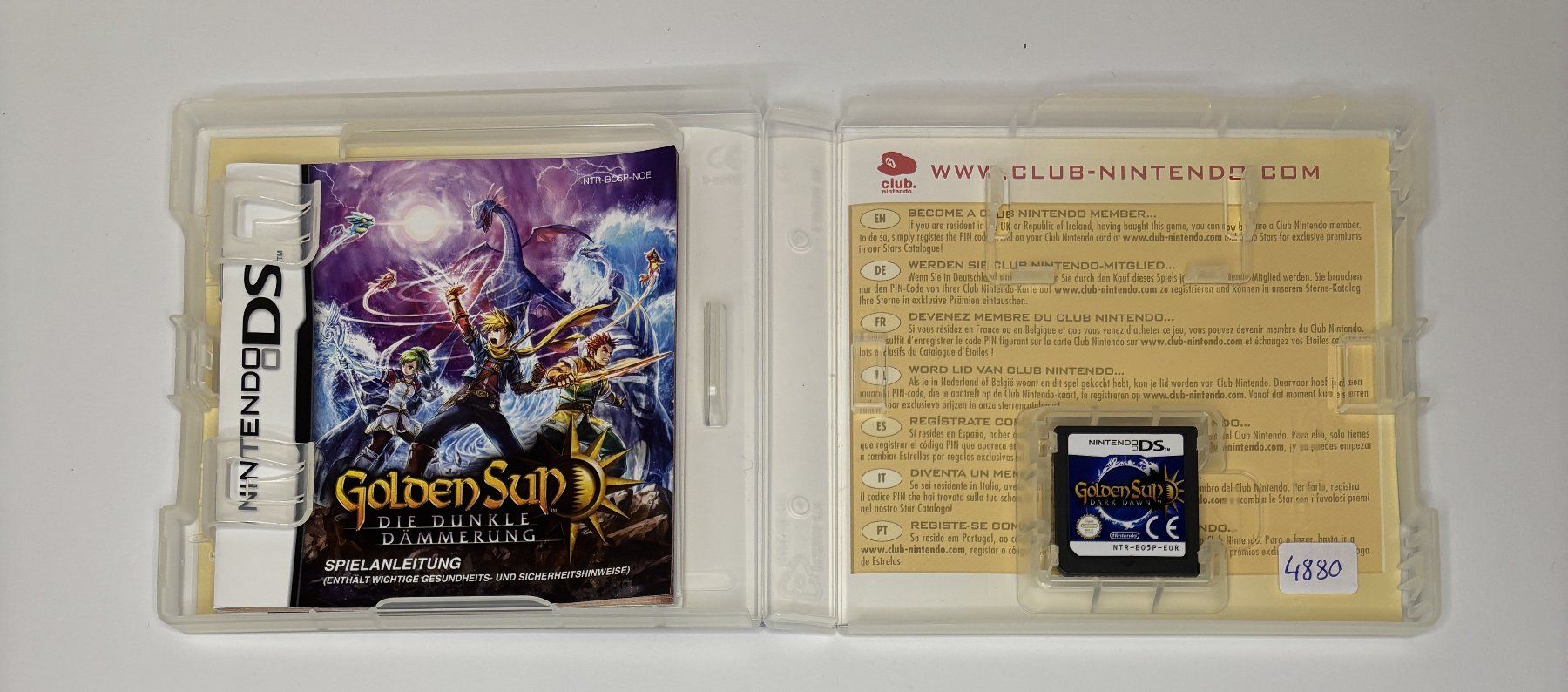 Jeux: NDS - Golden Sun: Die dunkle Dämmerung – D'occasion à Allschwil par Bullach 1